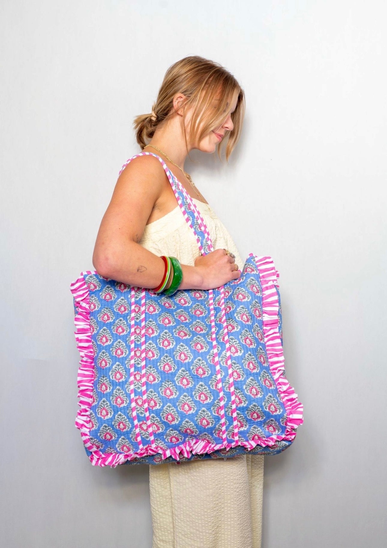 Broad Street Blue Tote