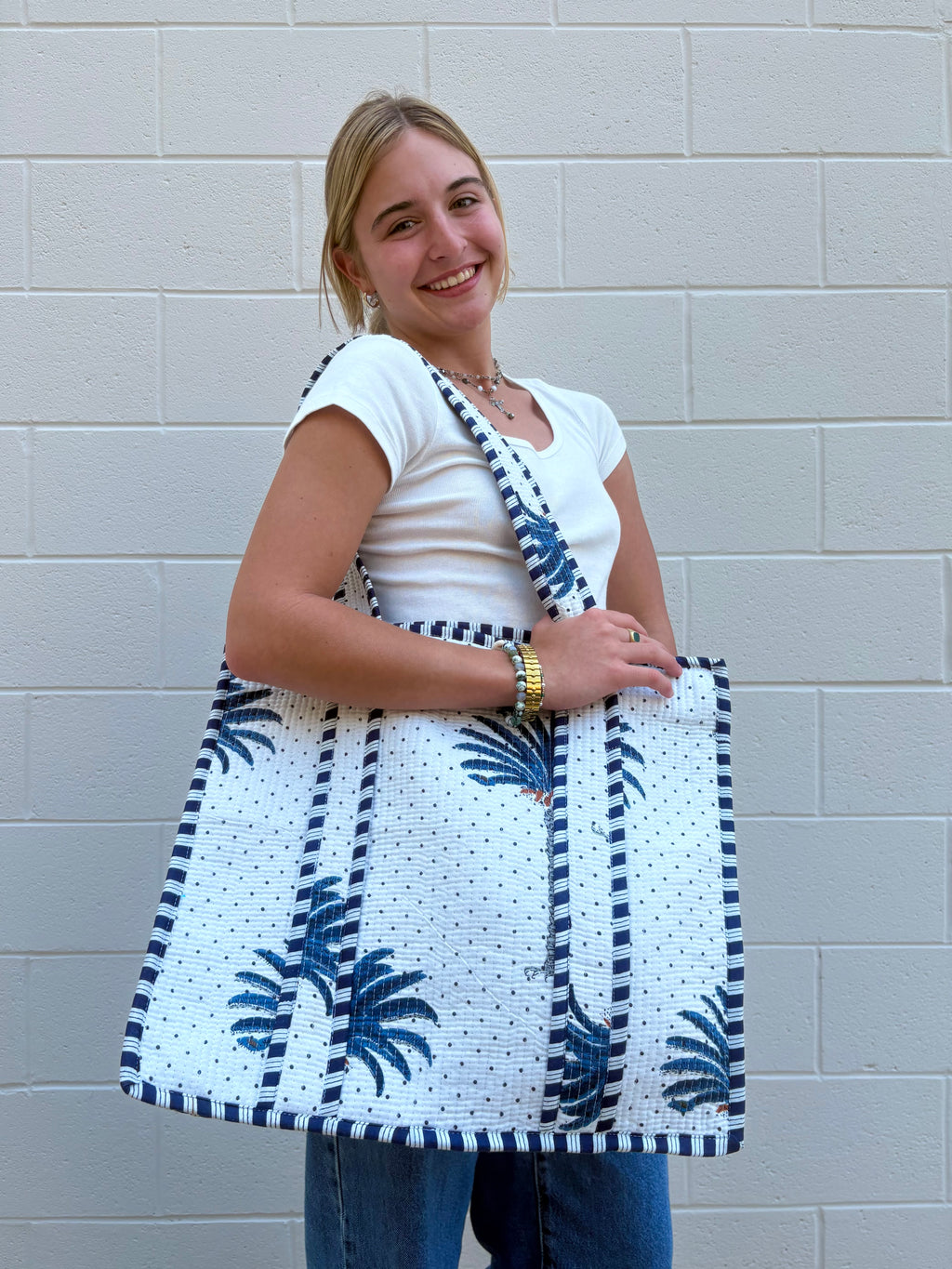 The Coastal Palm Tote