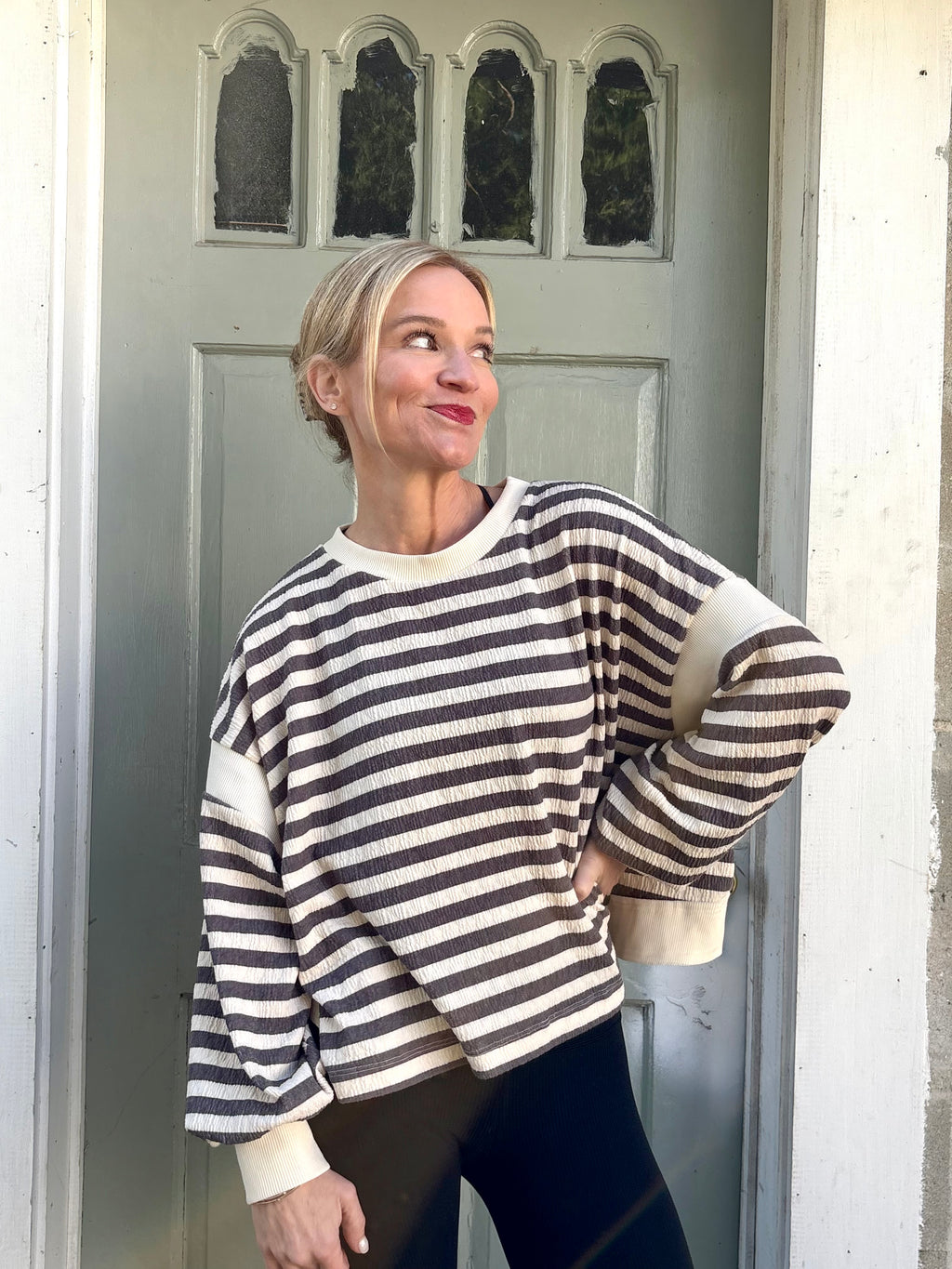 Harbor Stripe Top