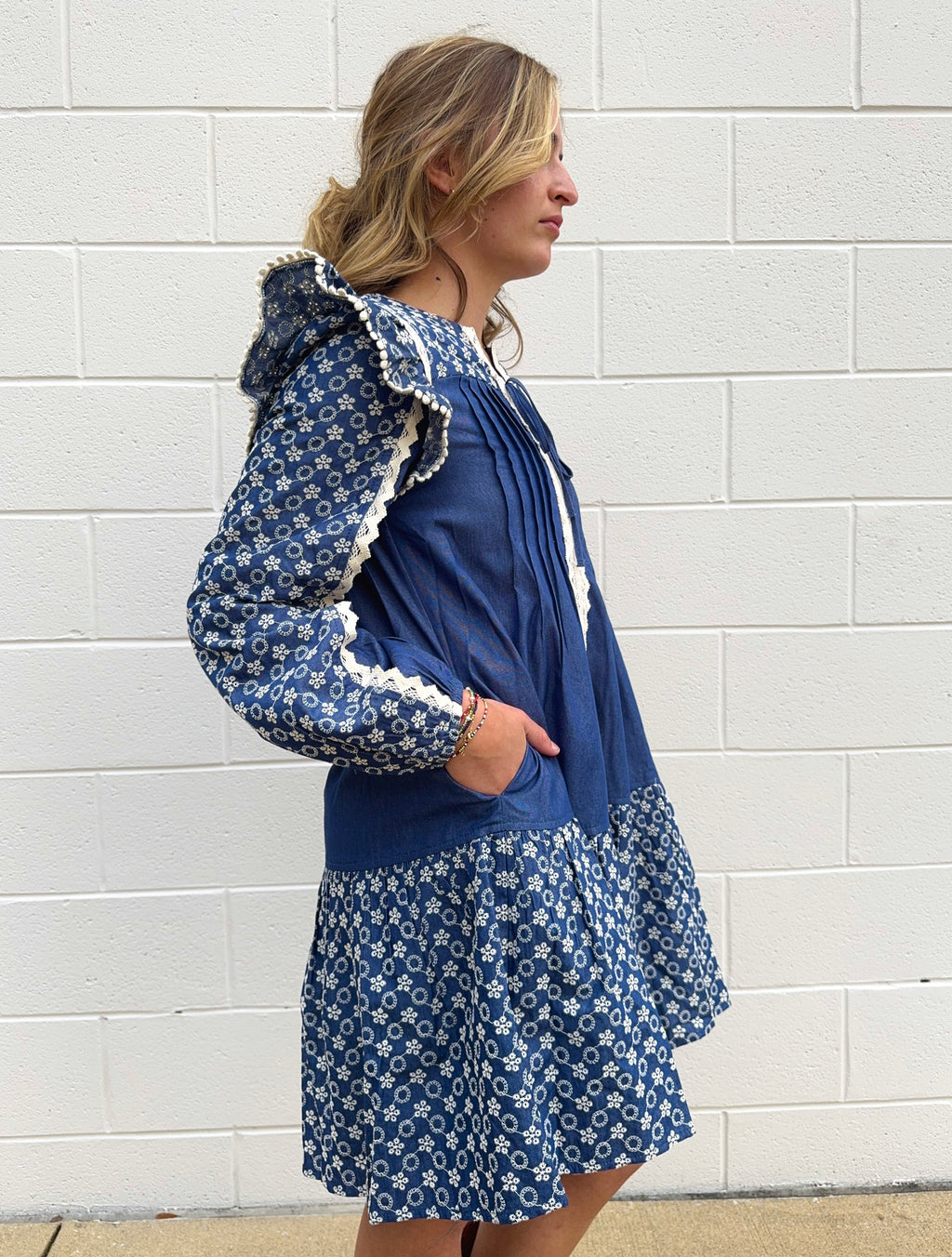 The Cottage Blues Dress