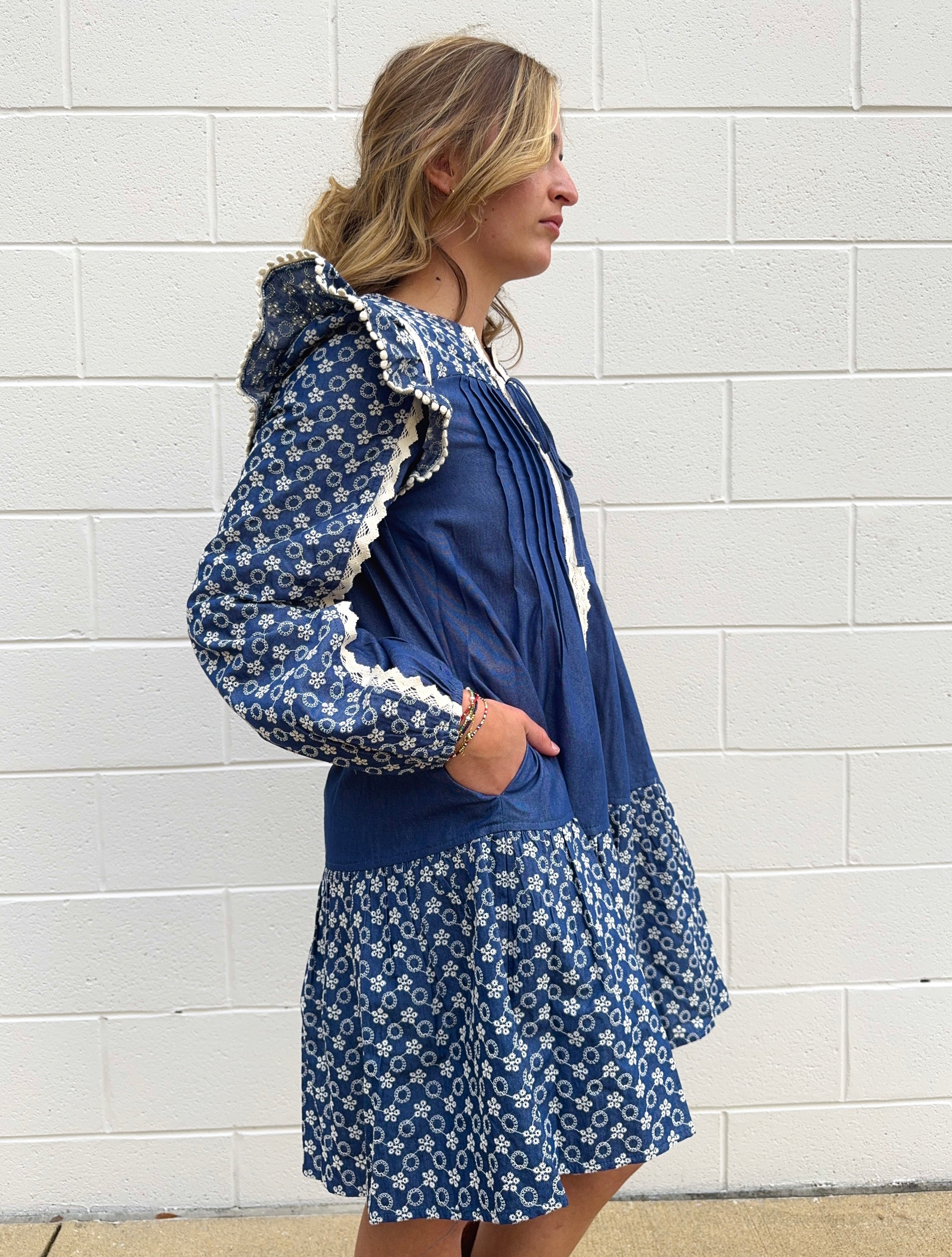 The Cottage Blues Dress