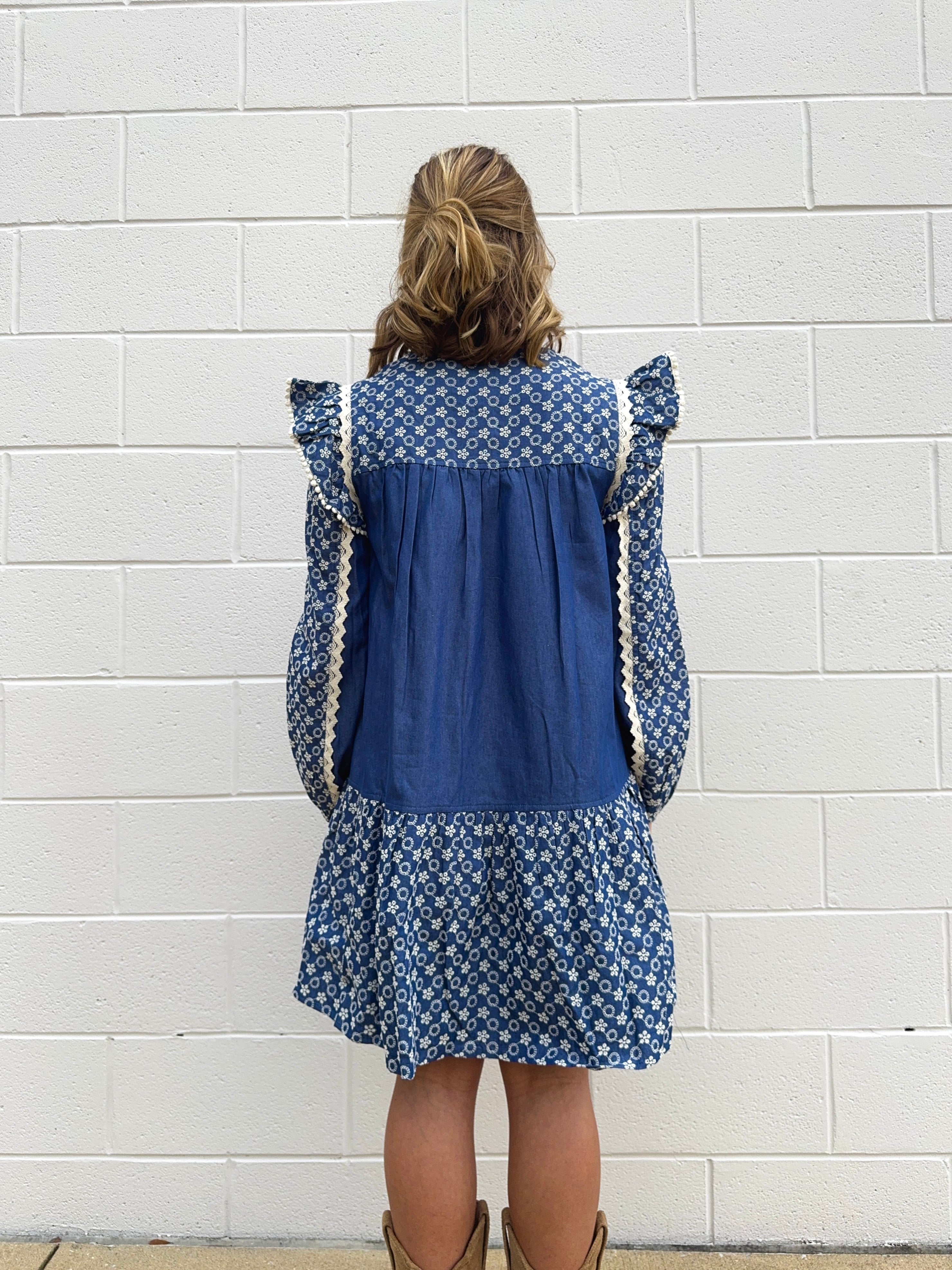 The Cottage Blues Dress