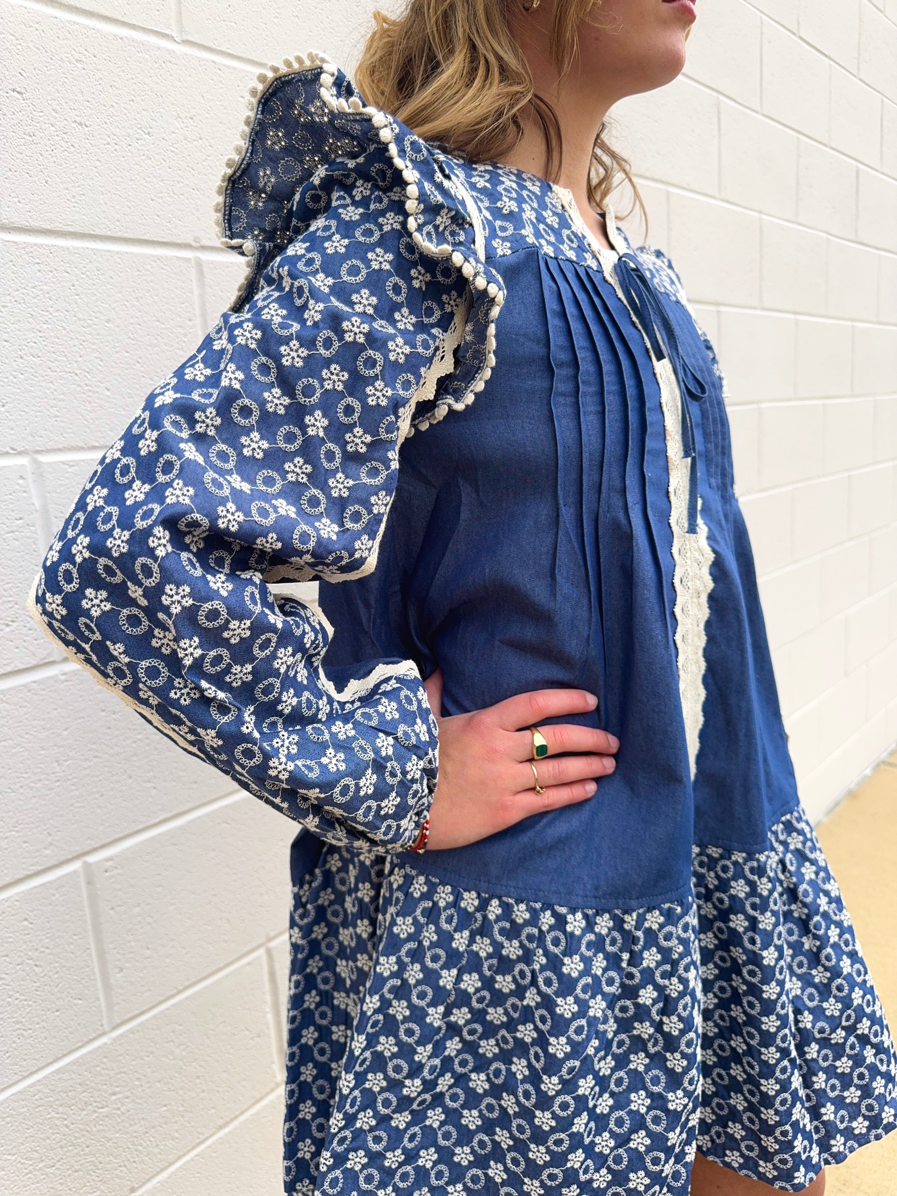 The Cottage Blues Dress