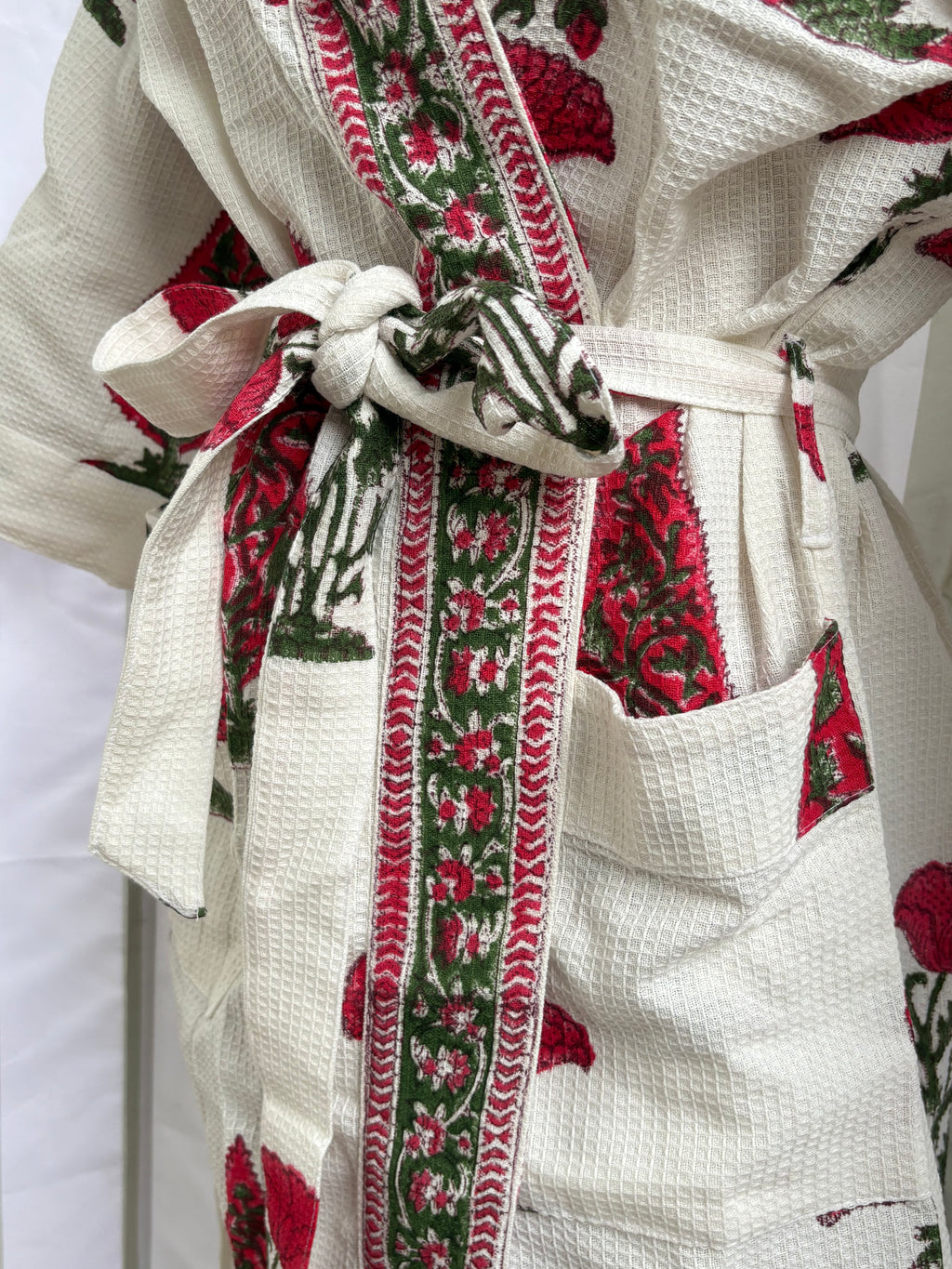 Hand-Block Printed Robe