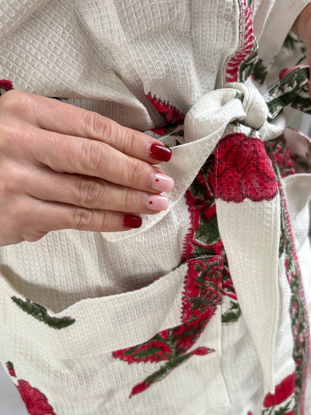 Hand-Block Printed Robe
