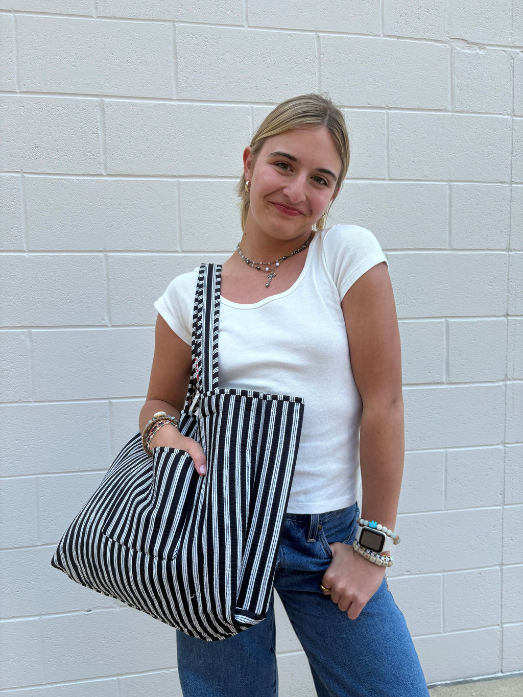 The Midnight Bloom Tote