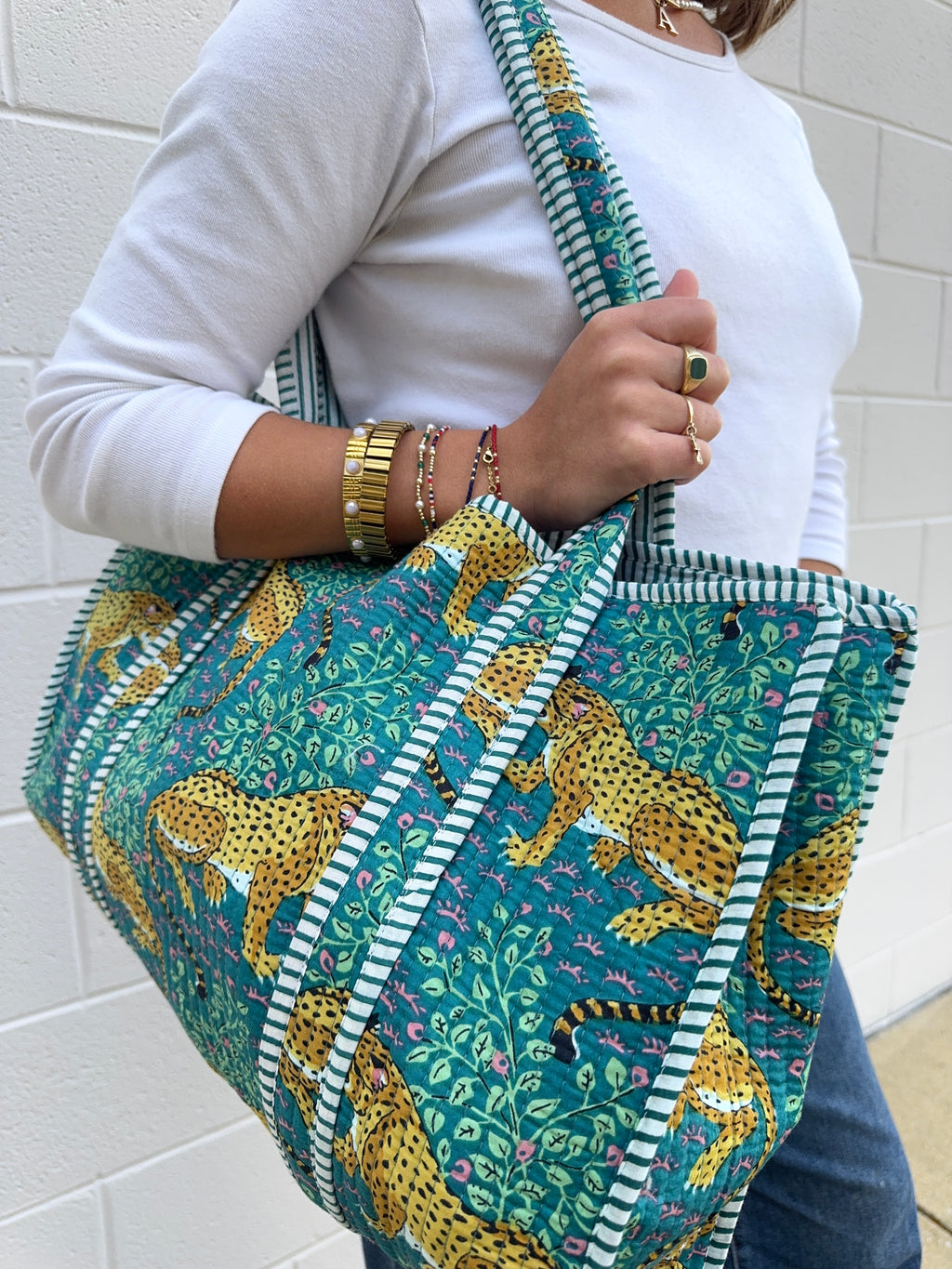 The Cheetah Chase Reversible Tote